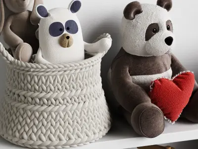 Kids Room Decor 12 3D model