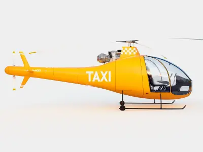 HAD1-T Helineo Taxi 3D model