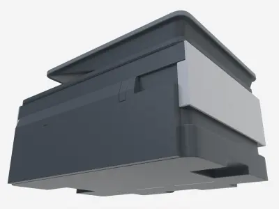 HP OfficeJet Pro 8035e All-in-One Printer 3D model