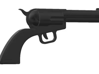 hand gun 3D model