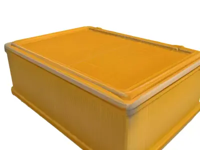 Realistic Car Air Filter 3D Model Low-poly 3D model