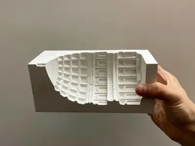 Pantheon Candleholder - Commercial License 3D print model