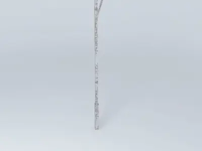 Lamppost street pole Free 3D model