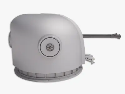 40MM Bofors 3D model 3D model