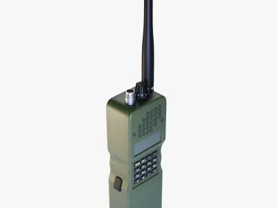 Military Walkie Talkie 3D model