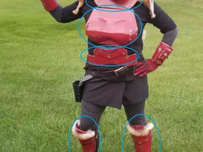 Mandalorian Armor and Helmet Mod Kit 3D print model