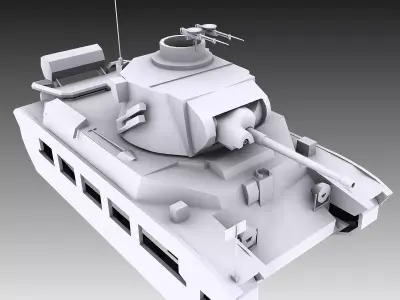 Matilda Tank  3D model