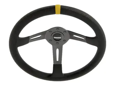 Momo Mod 08 Racing Steering wheels  Low-poly 3D model