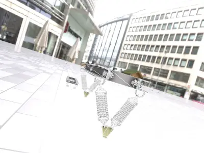 Electricity Poles Insulators 5 - Object 105 Low-poly 3D model