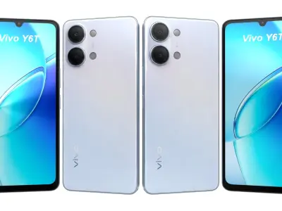 Vivo Y6t All Colors 3D model