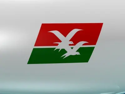 Air Seychelles 787 - 8 Dreamliner 3D model