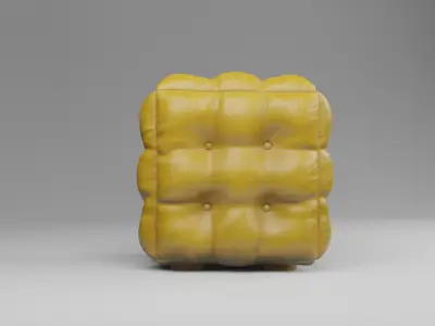 pouf chair Free 3D model