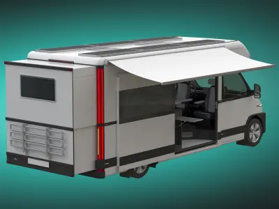 Generic MOTORHOME Prototype 2 3D model