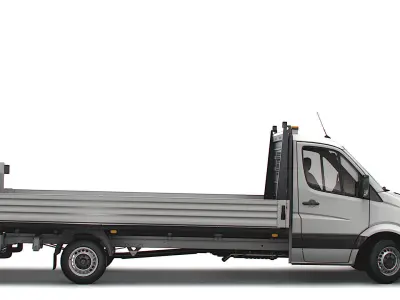 Mercedes Benz Dropside Tail Lift 2008 3D model