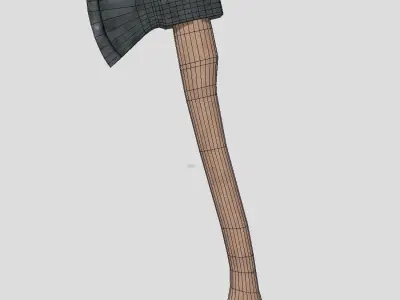 CC0 - Axe 1 Free low-poly 3D model