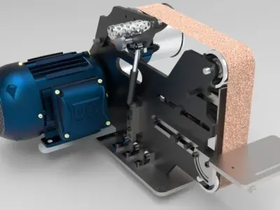 Belt Sander 3D model
