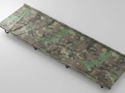 Sleeping pad Free low-poly 3D model