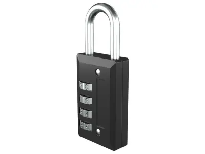Combination Lock 3D model