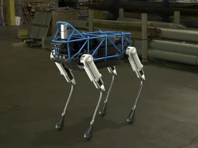 Spot Classic Robot Boston Dynamics Low-poly 3D model