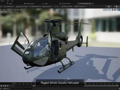 Rigged Helicopters Collection 