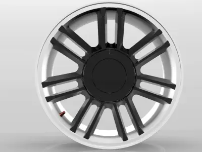 Rim 3D model wheel 3D model