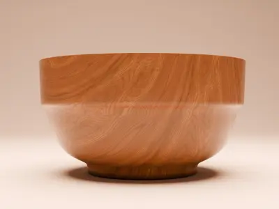 Japanese Miso Soup Bowl  Low-poly 3D model