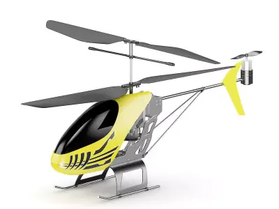 RC Helicopter 3D model