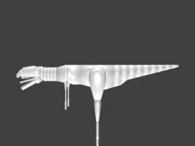 Dilophosaurus Male STL 3D model