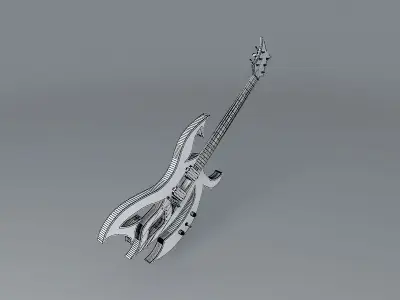 War Bird by Pasaye guitars Free 3D model