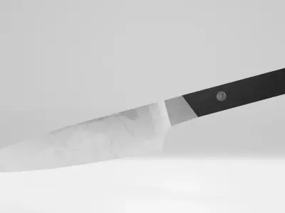 UtilityKnife low poly Low-poly 3D model