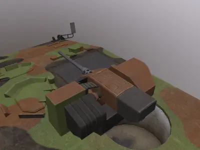 IFV VBCI PACK  Low-poly 3D model