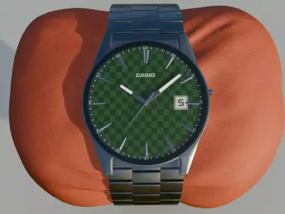 Custom CASIO Watch 3D model