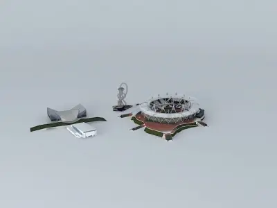 olympic park part 1 Free 3D model