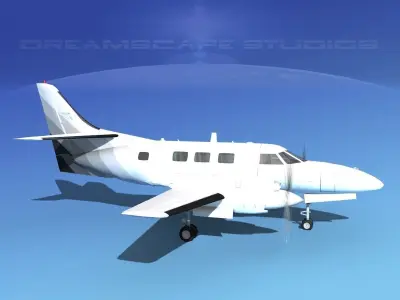 Swearingen SA226-T Merlin III V12 3D model