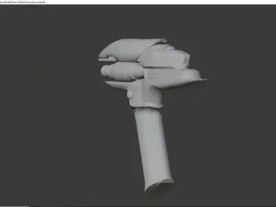 Hand Phaser 3D model