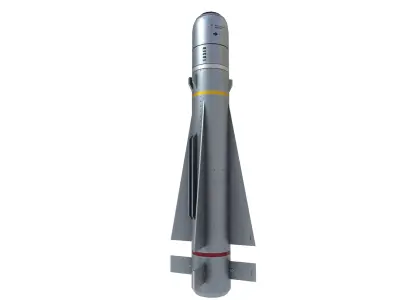 Missile maverick agm 65g Rocket Low-poly 3D model