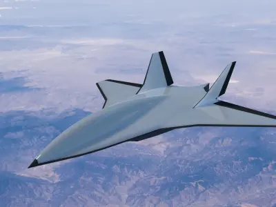 Boeing Hypersonic Valkyrie II 3D model