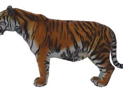 Tiger Low-poly 3D model