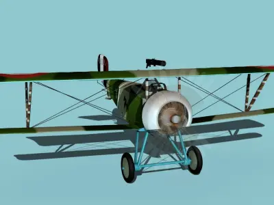 Nieuport 11 VHP V13 3D model