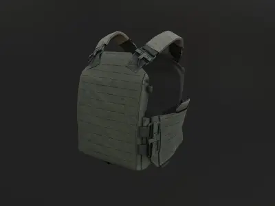 FirstSpear AAC Vest Low-poly 3D model