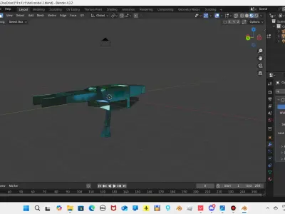 Aether Voyager Low-poly 3D model