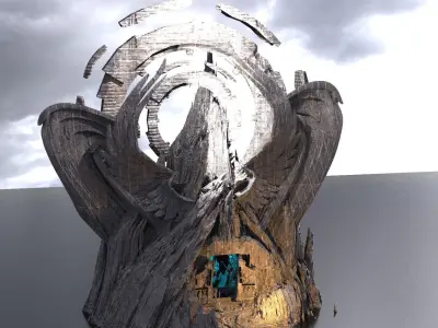 Enoch heavens portal 3D model