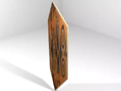 Personal Armor Shield - Native Dayak 3D model