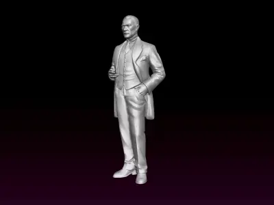 Ataturk 3D print model