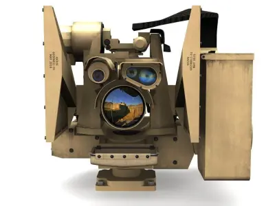 Crows Kongsberg Low-poly 3D model