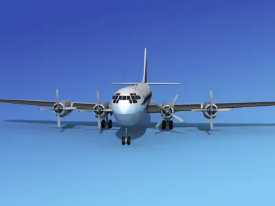 Boeing 377 Corporate 2 3D model