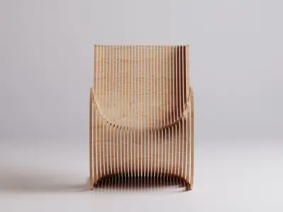 Parametric Chair 3D model
