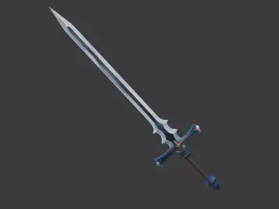 Dwarf Sword 3D model