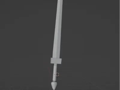 Roman Spatha Short Sword Free low-poly 3D model