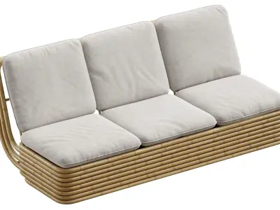 Bohemian 72 Sofa 3D model